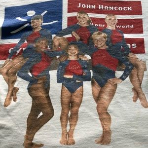 Vintage USA Women’s 1996 Gymnastics T-Shirt Vtg